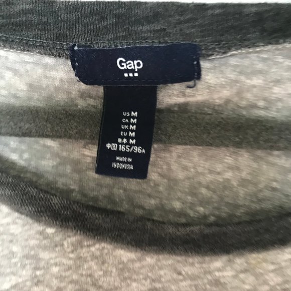 Grey Ringer Tee - Picture 3 of 4